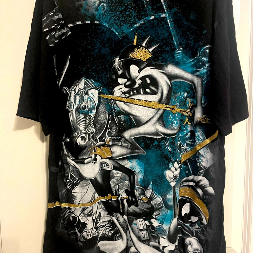 Vintage Lot 29 Looney Tunes  T-Shirt AOP Y2K Mens
